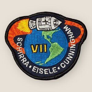Apollo VII NASA Mission Patch Embroidered Space Collectible